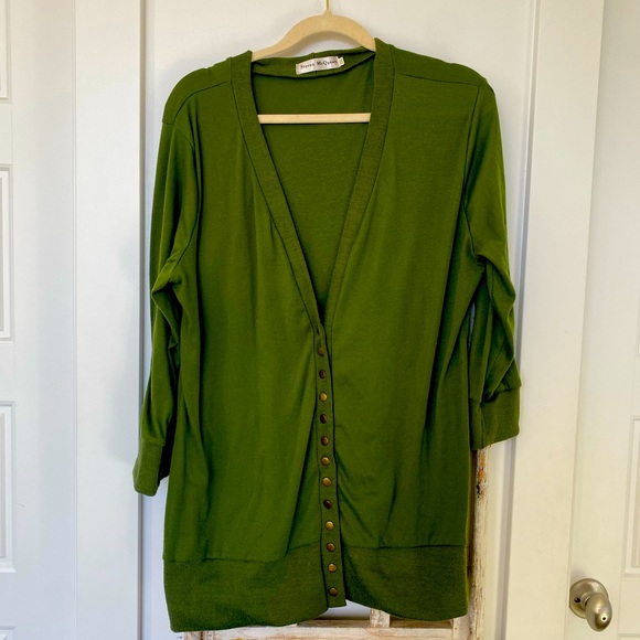 Gorgeous, green cardigan - Picture 1 of 3